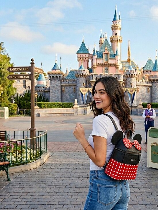 Disney Minnie Mouse Polka Dot Mini Backpack by Danielle Nicole